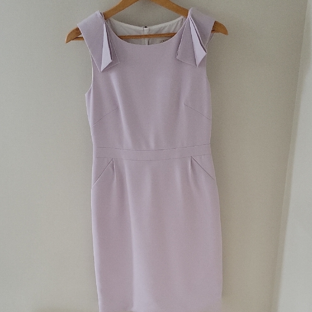 J. Crew Lavender Midi Dress